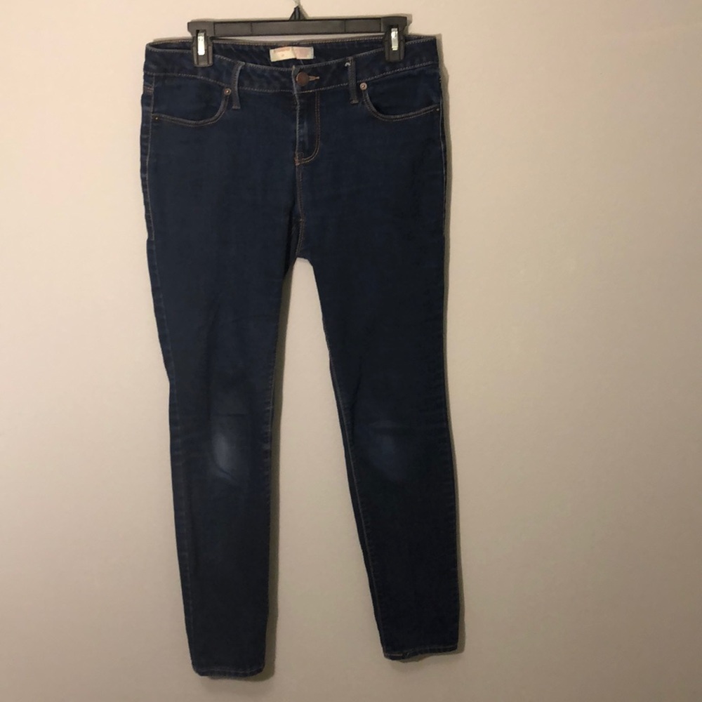 Dark blue jeans